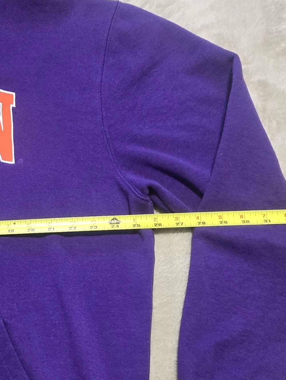 Colosseum Clemson Tigers Pullover Hoodie Sweatshirt Mens XL NCAA - Picture 5 of 6